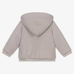 Babidu-Серая утепленная прогулочная куртка для мальчиков | Childrensalon Outlet