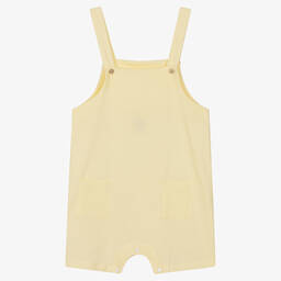 Babidu-Футболка и желтый полукомбинезон из хлопка | Childrensalon Outlet