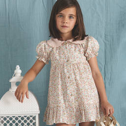 Babidu-Хлопковое платье в цветочек | Childrensalon Outlet