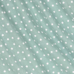 Babidu-Girls Green Stars Cotton Dress | Childrensalon Outlet