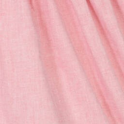 Babidu-Girls Red Cotton Dress | Childrensalon Outlet