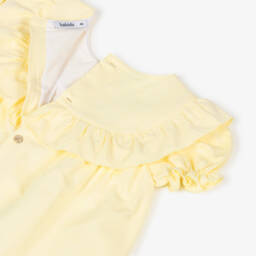 Babidu-Girls Sunny Floral Embroidered Dress | Childrensalon Outlet