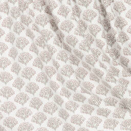 Babidu-Girls White Cotton Ruffle Dress | Childrensalon Outlet