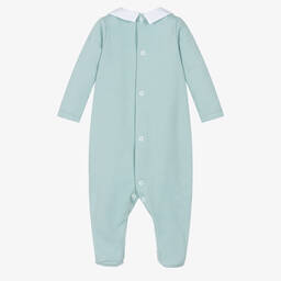 بابيدو -أفرول بيبي غرو قطن بياقة لون أخضر للأطفال | Childrensalon Outlet