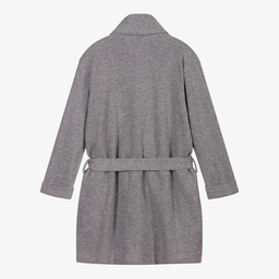 بابيدو -ثوب مراسم قطن محبوك لون رمادي للأولاد | Childrensalon Outlet