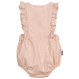 Babidu-Pink Cotton Baby Shortie | Childrensalon Outlet