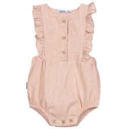 Babidu-Pink Cotton Baby Shortie | Childrensalon Outlet