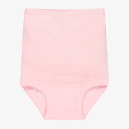 Babidu-Розовые хлопковые трусики с оборками | Childrensalon Outlet