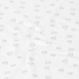 Babidu-Белое велюровое одеяло (84см) | Childrensalon Outlet