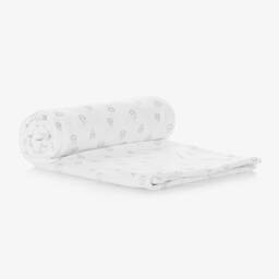 Babidu-Белое велюровое одеяло (84см) | Childrensalon Outlet