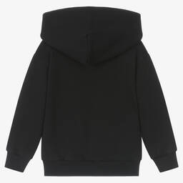 Balenciaga-Black Rainbow Logo Hoodie | Childrensalon Outlet