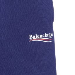 بالينسياغا-جوغرز قطن لون أزرق | Childrensalon Outlet