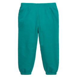 Balenciaga-Green Cotton Logo Joggers | Childrensalon Outlet