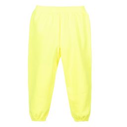 Balenciaga-Неоново-желтые спортивные брюки с логотипом | Childrensalon Outlet