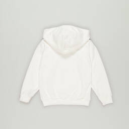 Balenciaga-Preloved White College Logo Hoodie (8 years) | Childrensalon Outlet