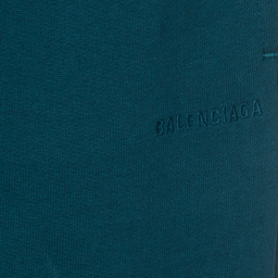 بالينسياغا-جوغرز قطن جيرسي لون أزرق فيروزي | Childrensalon Outlet