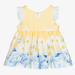 Balloon Chic-Blue & Yellow Baby Dress Set | Childrensalon Outlet