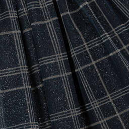 Balloon Chic-Girls Blue Tulle Check Skirt | Childrensalon Outlet