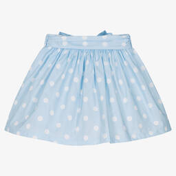 Balloon Chic-Girls Floral & Polka Dot Cotton Skirt Set | Childrensalon Outlet