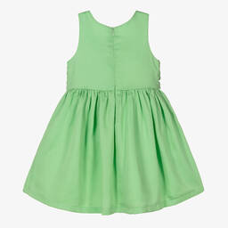 Balloon Chic-فستان ليوسيل لون أخضر | Childrensalon Outlet
