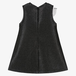 Balloon Chic-Girls Grey Metallic Dress | Childrensalon Outlet