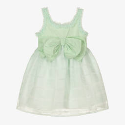Balloon Chic-Girls Mint Green Tulle Dress | Childrensalon Outlet