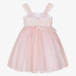 Balloon Chic-Розовое платье из тюля с цветком | Childrensalon Outlet