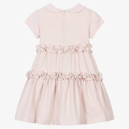 Balloon Chic-Girls Pink Jacquard Dress | Childrensalon Outlet
