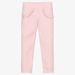 Balloon Chic-Girls Pink Jersey Trousers | Childrensalon Outlet