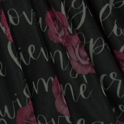 Balloon Chic-Girls Velvet Tulle Rose Dress | Childrensalon Outlet