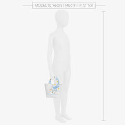 Balloon Chic-Белая сумка с ромашками (20см) | Childrensalon Outlet