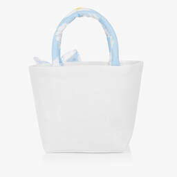 Balloon Chic-Белая сумка с ромашками (20см) | Childrensalon Outlet