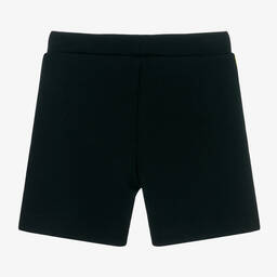 Balmain-Baby Boys Black Logo Shorts | Childrensalon Outlet