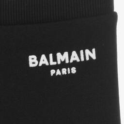 Balmain-Черные хлопковые джоггеры | Childrensalon Outlet
