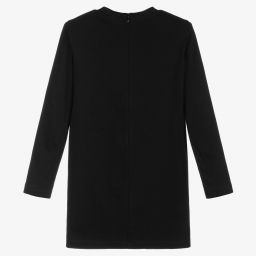 Balmain-Черное платье из джерси | Childrensalon Outlet