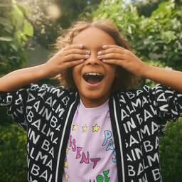 بالمان -كارديغان صوف محبوك لون أسود | Childrensalon Outlet