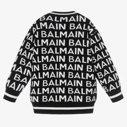 بالمان -كارديغان صوف محبوك لون أسود | Childrensalon Outlet