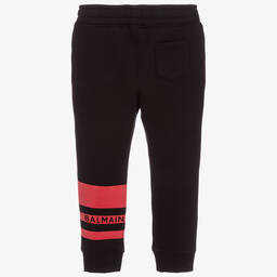 بالمان -جوغرز لوغو قطن لون أسود وأحمر للأولاد | Childrensalon Outlet