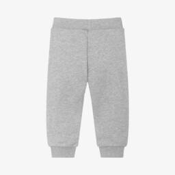 Balmain-Boys Grey Cotton Jersey Trousers | Childrensalon Outlet