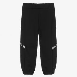 Balmain-Черные хлопковые джоггеры для девочек | Childrensalon Outlet