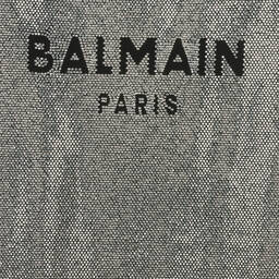 Balmain-Girls Black Diamanté Dress | Childrensalon Outlet