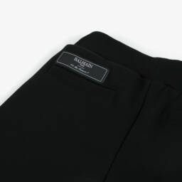Balmain-Элегантные черные брюки с разрезом для девочек | Childrensalon Outlet