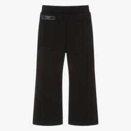 Balmain-Элегантные черные брюки с разрезом для девочек | Childrensalon Outlet