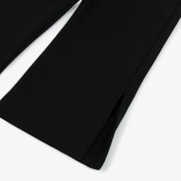 Balmain-Элегантные черные брюки с разрезом для девочек | Childrensalon Outlet