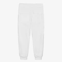 Balmain-Белые хлопковые джоггеры | Childrensalon Outlet