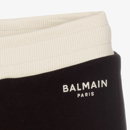 Balmain-Черные джоггеры для подростков | Childrensalon Outlet