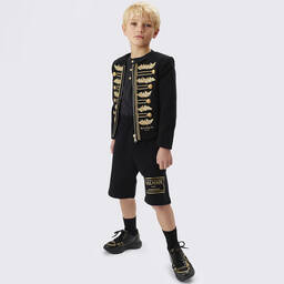 بالمان -شورت قطن جيرسي لون أسود تينز ولادي | Childrensalon Outlet