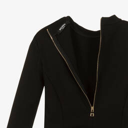 Balmain-Teen Girls Black & Red Dress | Childrensalon Outlet