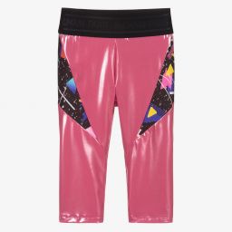 Balmain-Teen Pink Cycling Shorts | Childrensalon Outlet