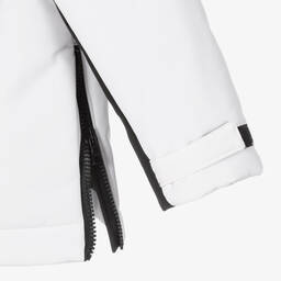 Balmain-Teen White & Black Ski Jacket | Childrensalon Outlet